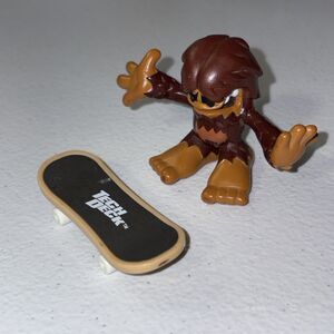 2005 Tech Deck Dude 2.5" Bigfoot Figure Skate Crew W/ Skateboard Rare - 02